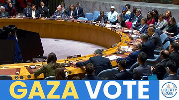 Full Video: UN Considers Gaza Mandate Amid Tensions