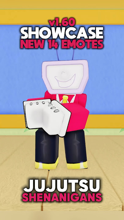 NEW JJS EMOTES SHOWCASE!! #jujutsushenanigans #roblox #foryou #jjk #deltarune