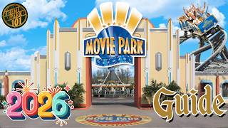 Movie Park Germany 2026 Every Ride, Roller Coaster Attraction