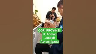 Qori H. Ahmad Junaidi || Resepsi Pernikahan Di Sidotopo  Surabaya Jawa Timur #maqambayyati #merdu