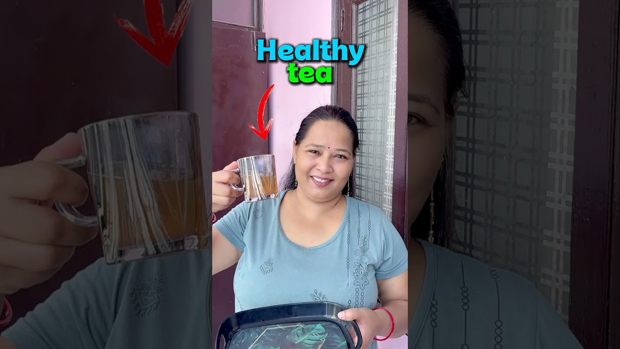 Healthy tea banai aj☕️😳 @rj_familyvlog @Rj_jatinnn #shorts #shortfeed #minivlog #minivlog