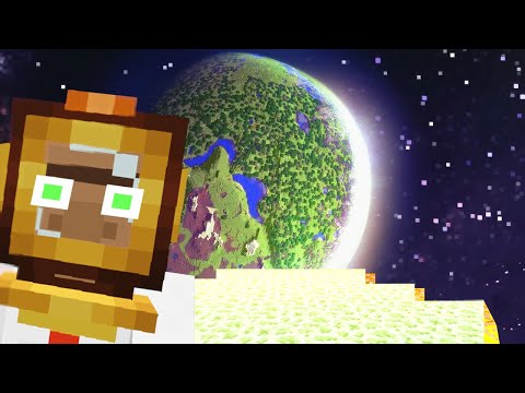 Видео: Полёт в КОСМОС на сервере Minecraft (4)