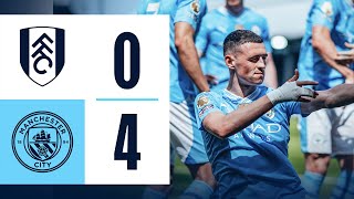 Fulham vs Man City HIGHLIGHTS & ALL GOALS (0-4) English Premier League