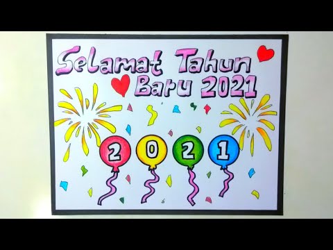 Video: Gambar tahun baru