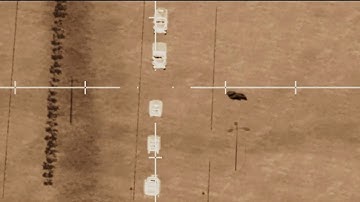 BIGGEST ENEMY CONVOY DESTROYED BY AC 130 IN FALLUJAH   ARMA 3 MILSIM