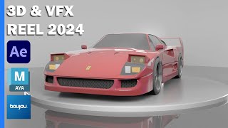 VFX & Animation Showreel 2024