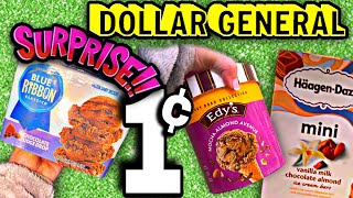1¢ MORE 🍨 ICE CREAM 🔥 Penny Shopping 🍀 Dollar General 🤣