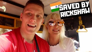 Saved by INDIAN Rickshaw Driver!! | Red Fort Agra Vlog