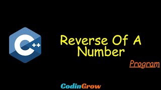 Program To Print Reverse Of A Number Codingrow