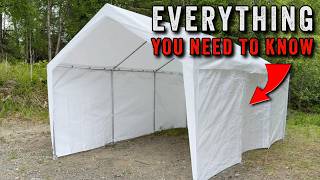 Trying Out The VEVOR 10x20 Car Port Canopy