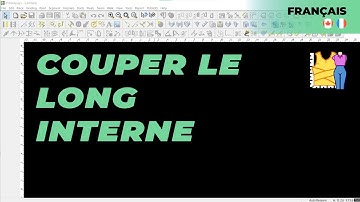 Français - Cut Along Internal | TUKAdesign Video Help | CAD Pattern Making Software | French