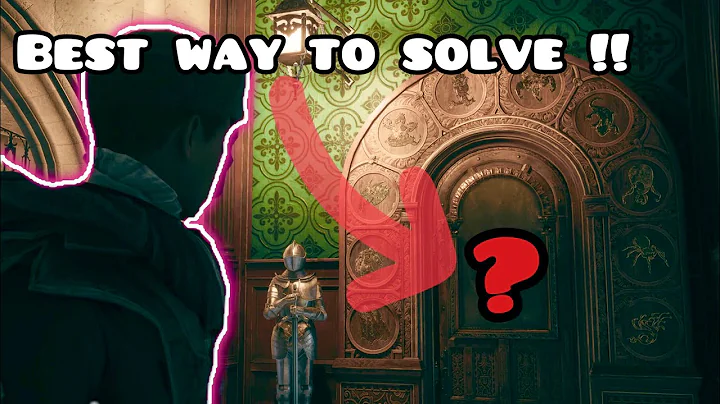 *NEW* Hogwarts Legacy Tips - How to Solve Door Puzzle EASILY *BEST METHOD*