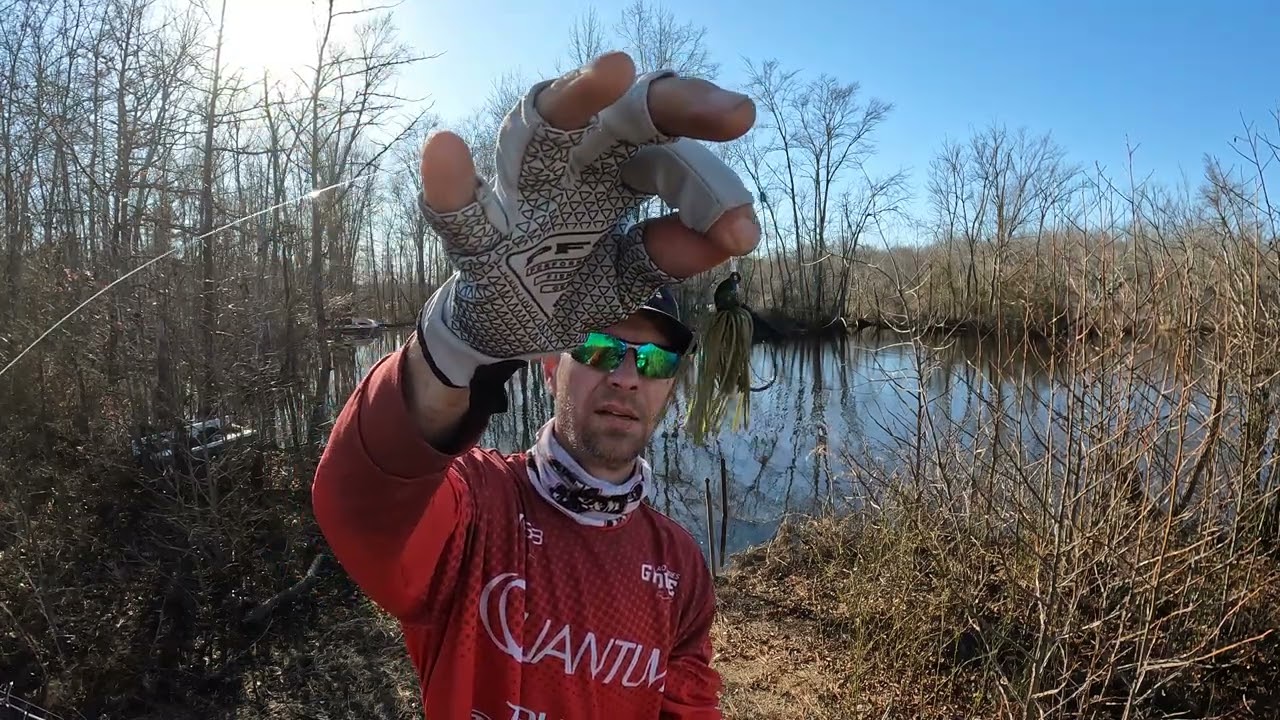 First bass of 2025 is on a spinnerbait…