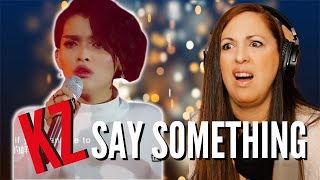 KZ 谭定安《Say Something》-单曲纯享 | CUANDO SE SUPERA AL ORIGINAL ups.. | Vocal Coach & analysis screenshot 2