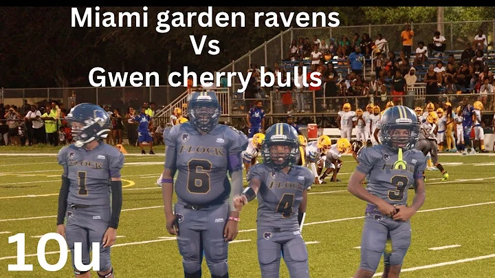🔥 10u ACTION 👀 MIAMI GARDEN RAVENS🐦‍⬛ ( DA FLOCK ) VS GWEN CHERRY BULLS🐂 (FRESH IS FRESHS)🏡
