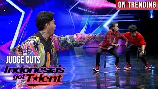 Seru Banget! Vladd X Reza Arap Battle Dance | Judge Cuts | Indonesia`s Got Talent 2022