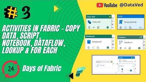 Day 3 – Microsoft Fabric Pipeline Tutorial: Copy Data, Lookup, ForEach, Script, Notebook & Dataflow