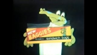 Baggies Alligator Mascot Commercial (1976)