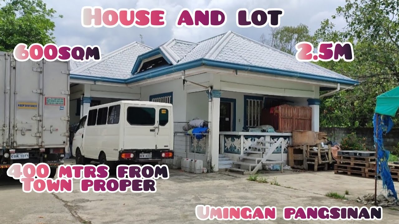 lot175 house and lot 600 sqm umingan pangasinan.. near town proper.2