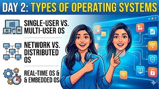 Day 2 | 🔥Types of Operating System + Batch OS Introduction  | Easy Hinglish Explanation 🔥