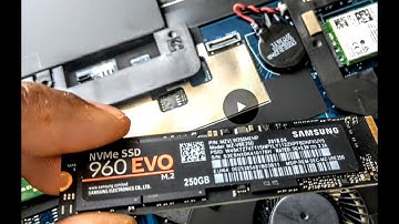 How to upgrade ram & ssd m.2 on dell latitude 5580/5590