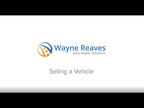 Selling a Vehicle