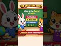 “1 Minute GK Challenge | Try Now!”“Aapka Answer Kya Hai? Comment Karo! 👇” # viral # kids learning ❣️