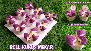 MEKAR MAKSIMAL | Resep termudah untuk pemula_anti bantat,tidak amis (Bolu Kukus Mekar)