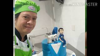 How to make 3D Dr. Dentist Birthday Cake Tutorial