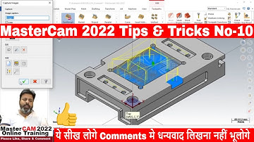 Mastercam tips and tricks No10| Mastercam 2022 tips and tricks | Mastercam 2022 tips |Mastercam tips