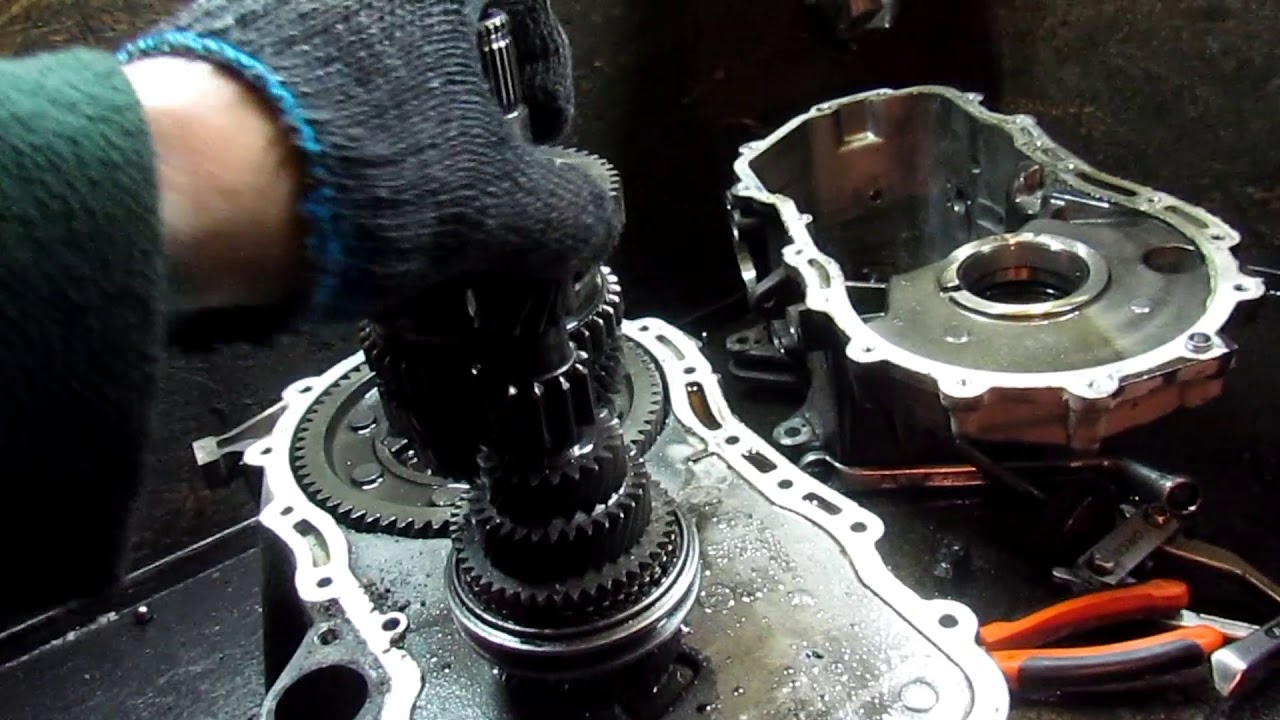 Фольксваген Гольф 5. Ремонт КПП. Шум на стоячую. - YouTube