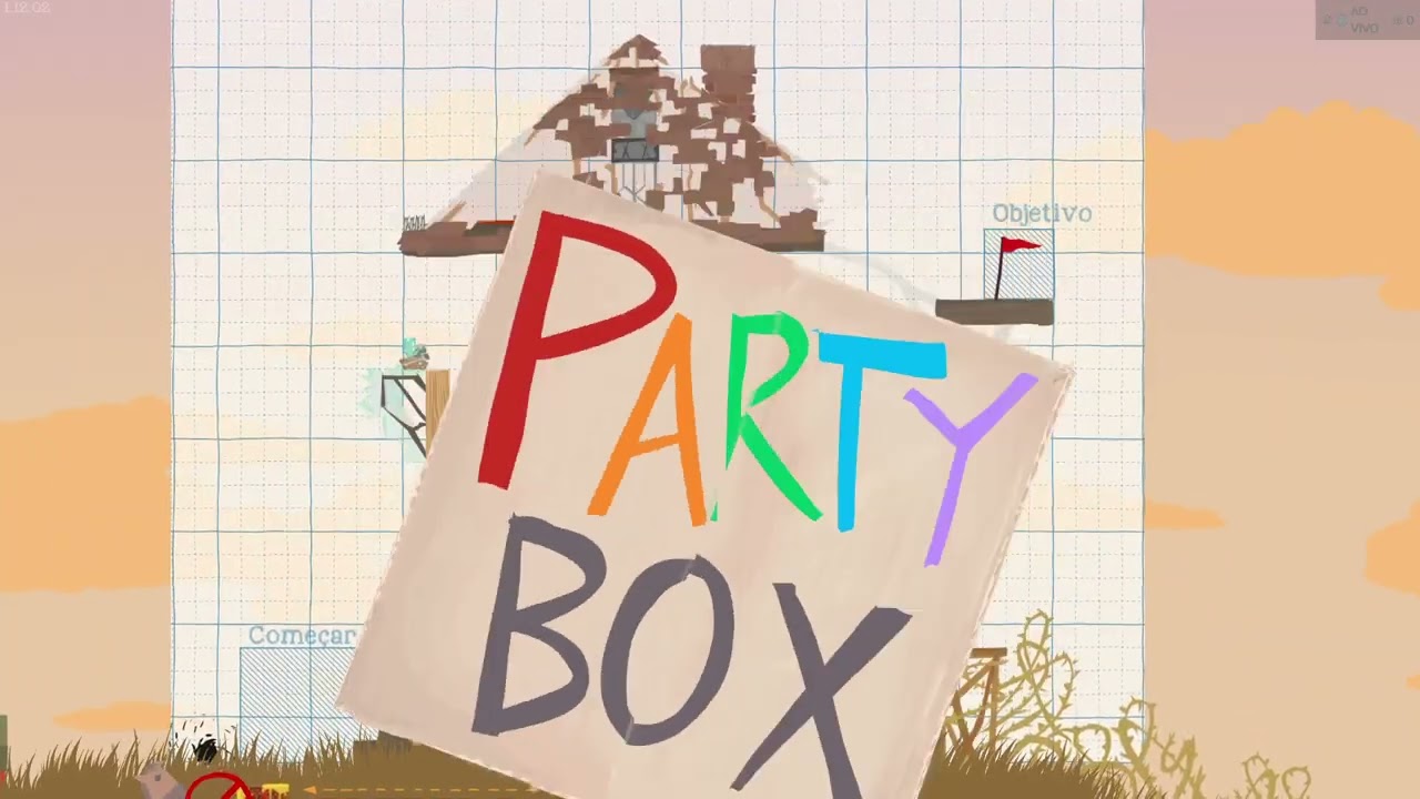 Jogando ultimate chicken horse 1