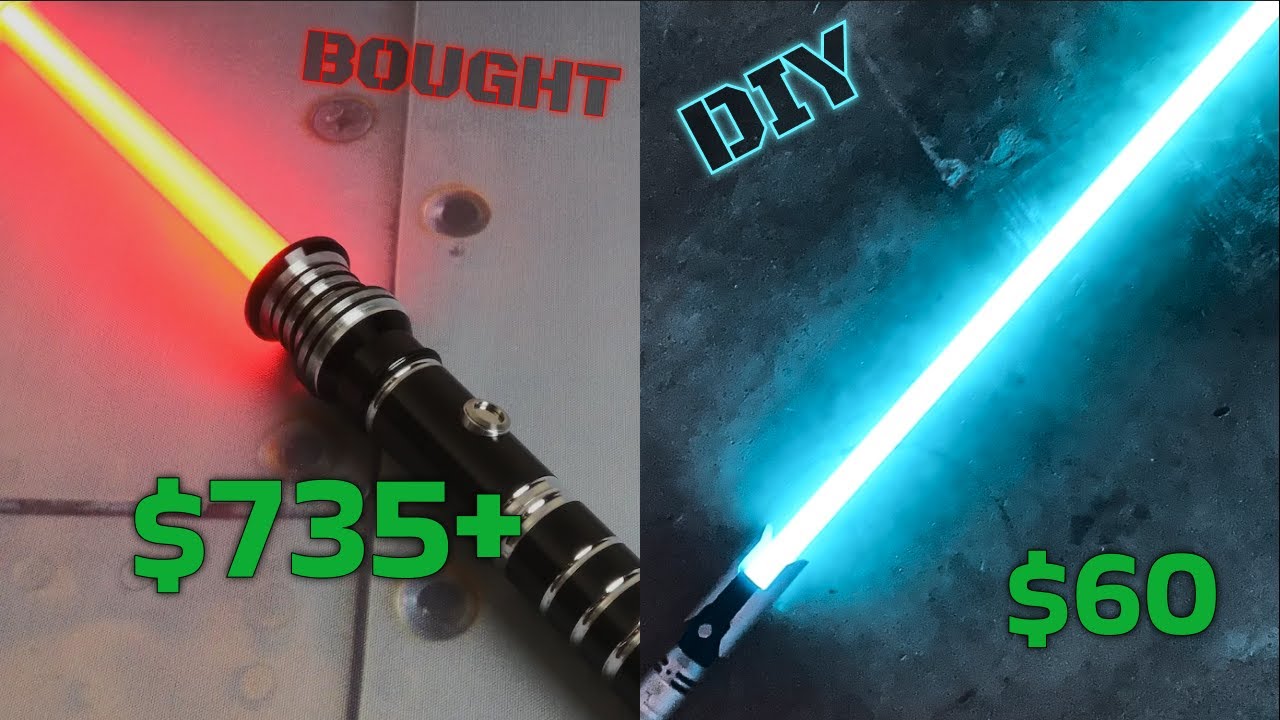 Neopixel Lightsaber for Only 60! Part 1 The Prototype YouTube