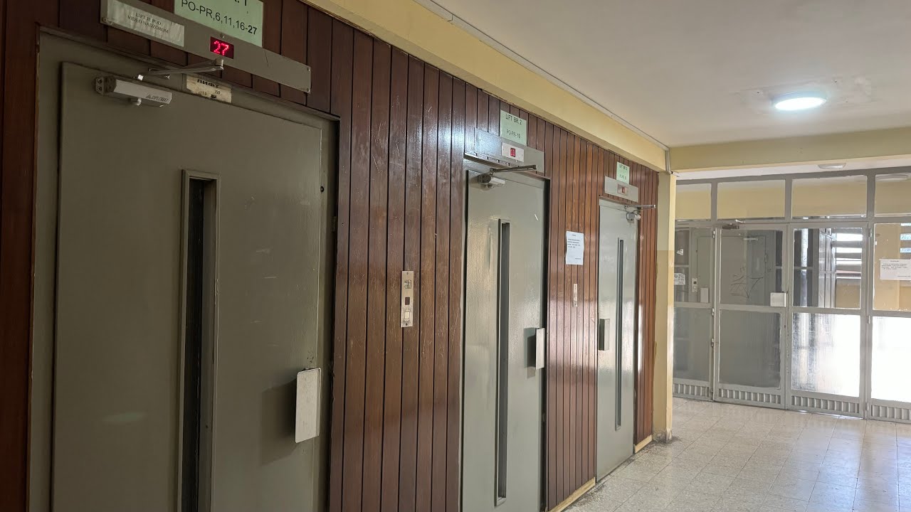 [950 SPECIAL] 4x REALLY FAST But SPOOKY Highrise DAKA Lifts at Rudo 3, Serbia, Belgrade