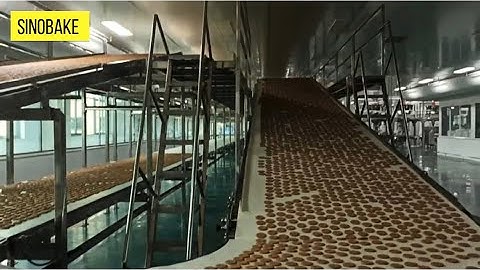 Biscuit Z Type Cooling Conveyor,Oil Sprayer,Stacking—Sinobake