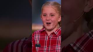 Lily Wilker: 11-Year-Old Unique Animal Impressionist Delights The Judges On AGT ! FMTP TV ! #shorts