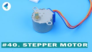 28BYJ-48 Stepper Motor + ULN2003 Driver | Arduino Beginners Tutorial | EP 40 |Learn With Coders Cafe