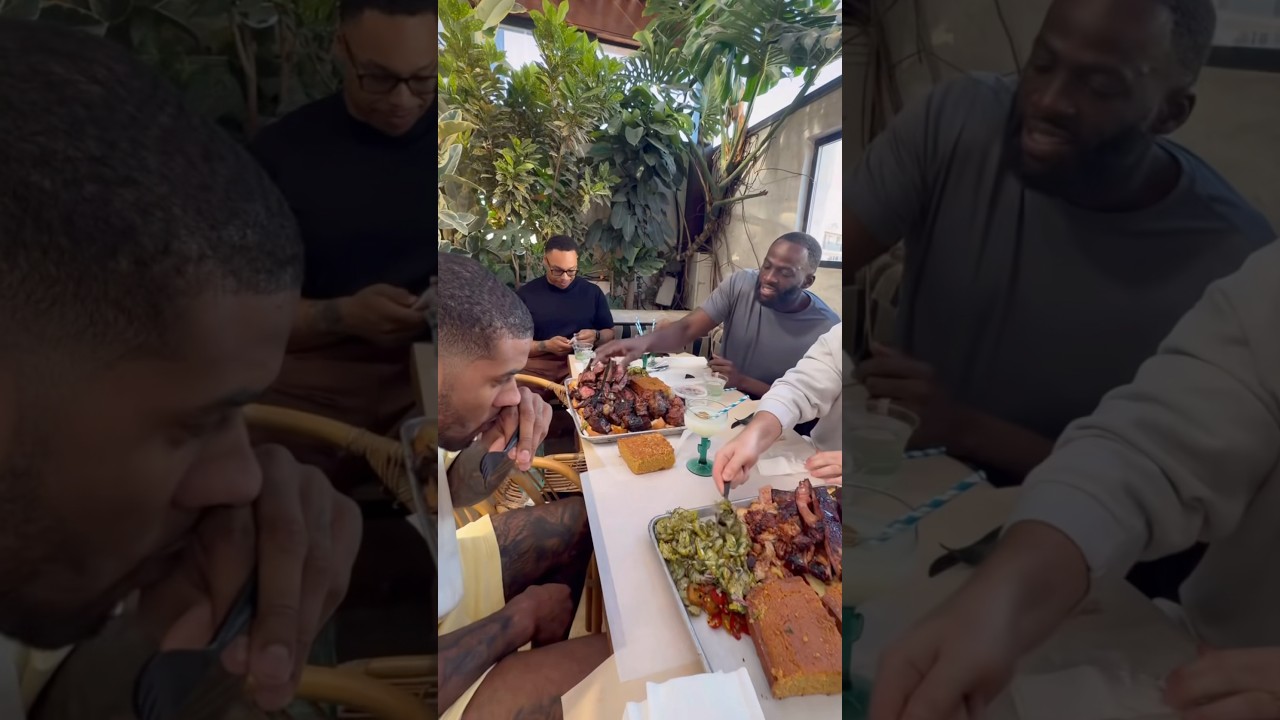 Джимми Батлер, Дреймонд Грин и Гэри Пейтон отправились на воскресный обед