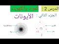 درس المواد والكهرباء الجزء 2 الأيونات السنة الثالثة إعدادي لمادة العلوم الفيزيائية