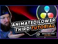 Create Twitch Follow Animation in Free Software // DaVinci Resolve Tutorials