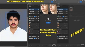 FIXED : Neural Filters Not Working | Download Photoshop 2023 | Trendy Techlogical