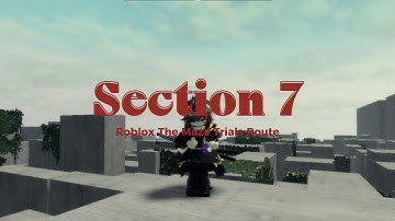 HOW TO ESCAPE SECTION 7 IN THE MAZE TRIALS (ROBLOX GUIDE!)