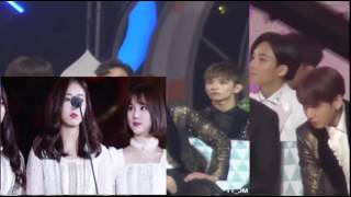Gfriend Sinb & Bts Jungkook Sinkook Moments-161119 Melon Music Award Mma
