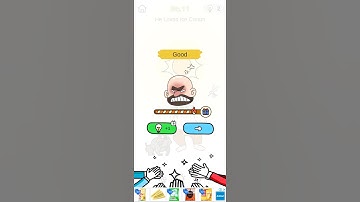 He loves ice-cream.Brain out game challenge "Prank Plan" level 11 #brainout #youtubeshorts #shots