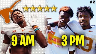 What a 5 STAR D1 VISIT looks like | Johntay Cook II visits University of Texas