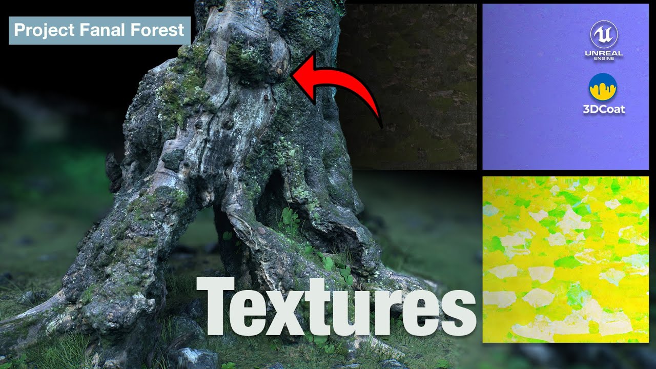 Creating Utility Textures for Trees – Normals, Roughness & SSS Explained