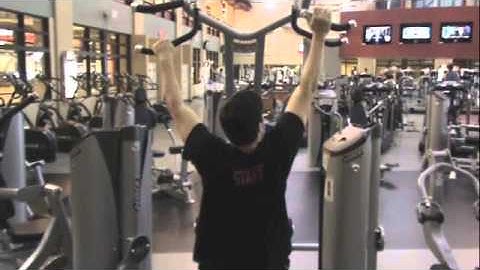 How to use the Hoist Lat Pulldown at the ASU Red WOLF Center