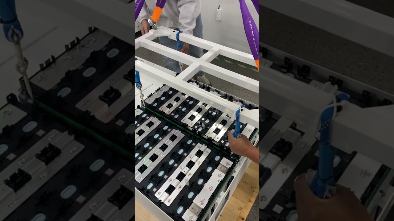 How to Install the Battery Cell into the Energy Storage Case 