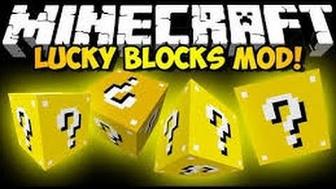 Minecraft: LUCKY BLOCK MOD! 1.10.2 😀 {HERO WEAPONS AND EVIL POTION AND LUCKY SWORDS!} Mod Showcase