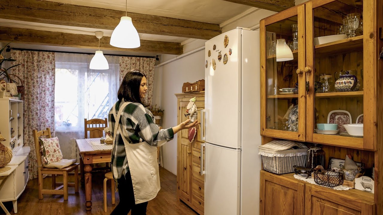 The Art of Slowing Down in the Country House: Sewing a Bunny While It Snows. Cooking and Crafting